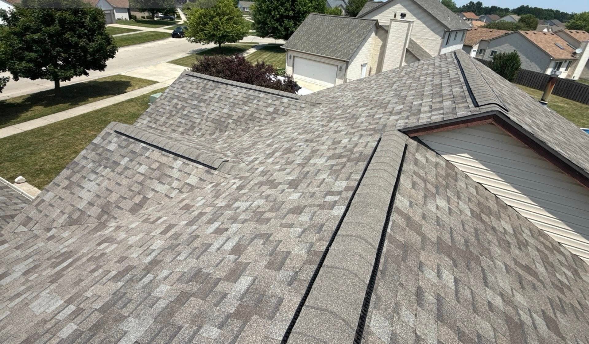 Completed full roof replacement in Macomb, MI