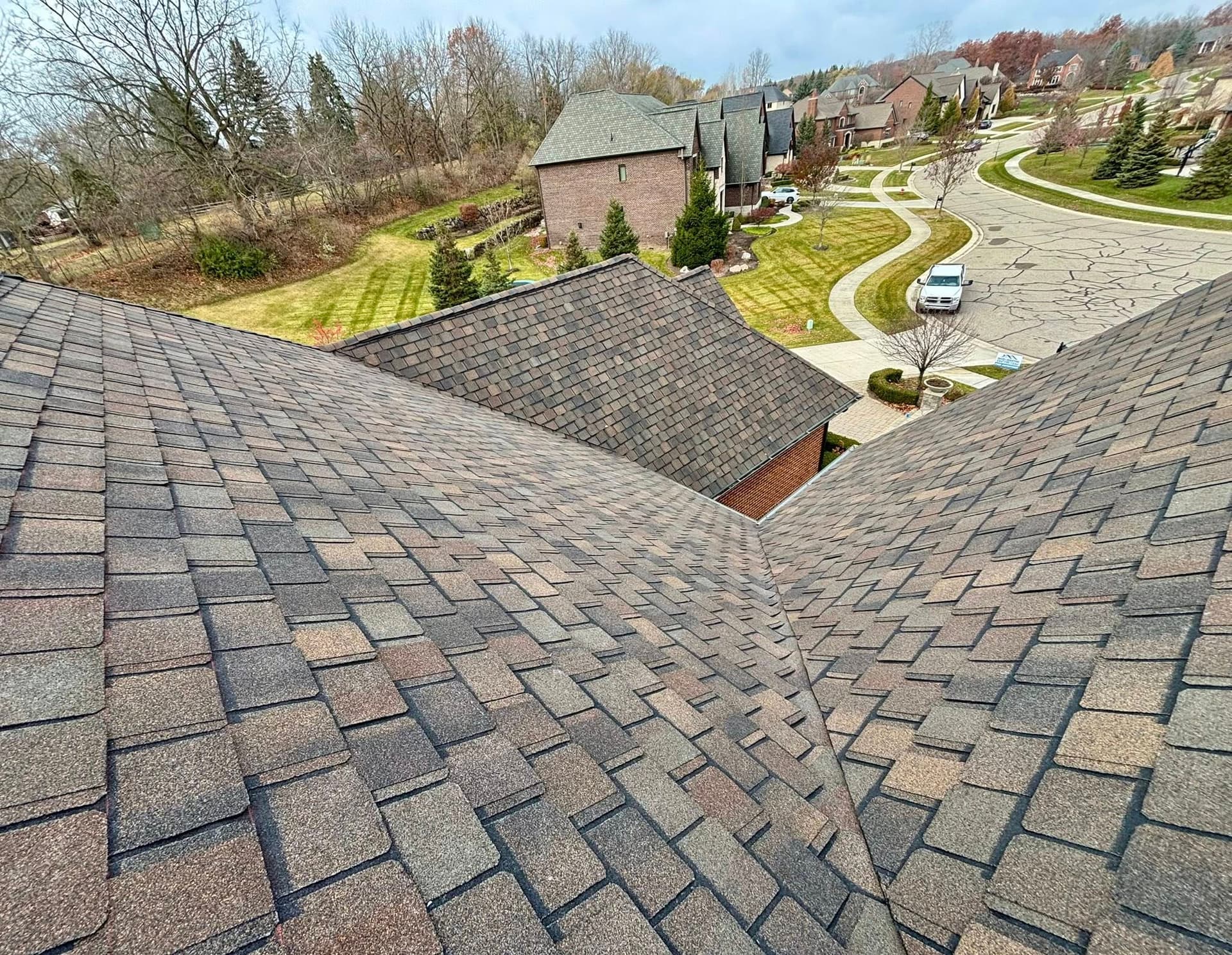 Completed full roof replacement in Rochester, MI